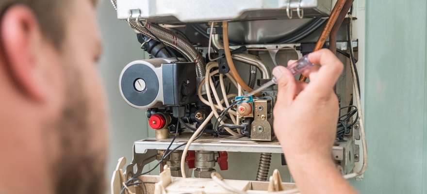 Reparatie verwarmingsketel